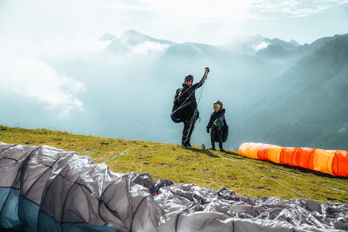 Kronfly Tandem-Gleitschirmflüge im Pustertal, Südtirol