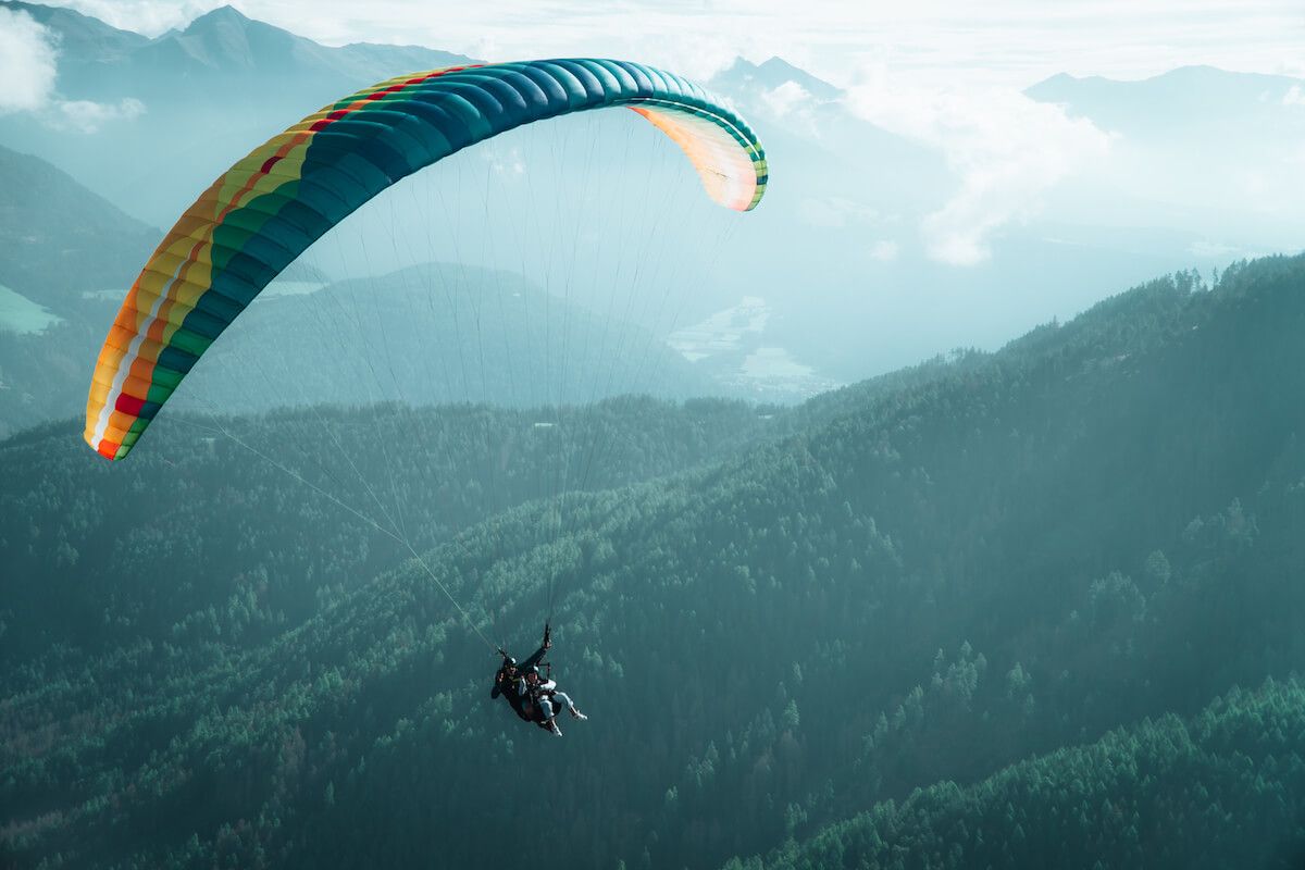 Kronfly Tandem-Gleitschirmflüge im Pustertal, Südtirol