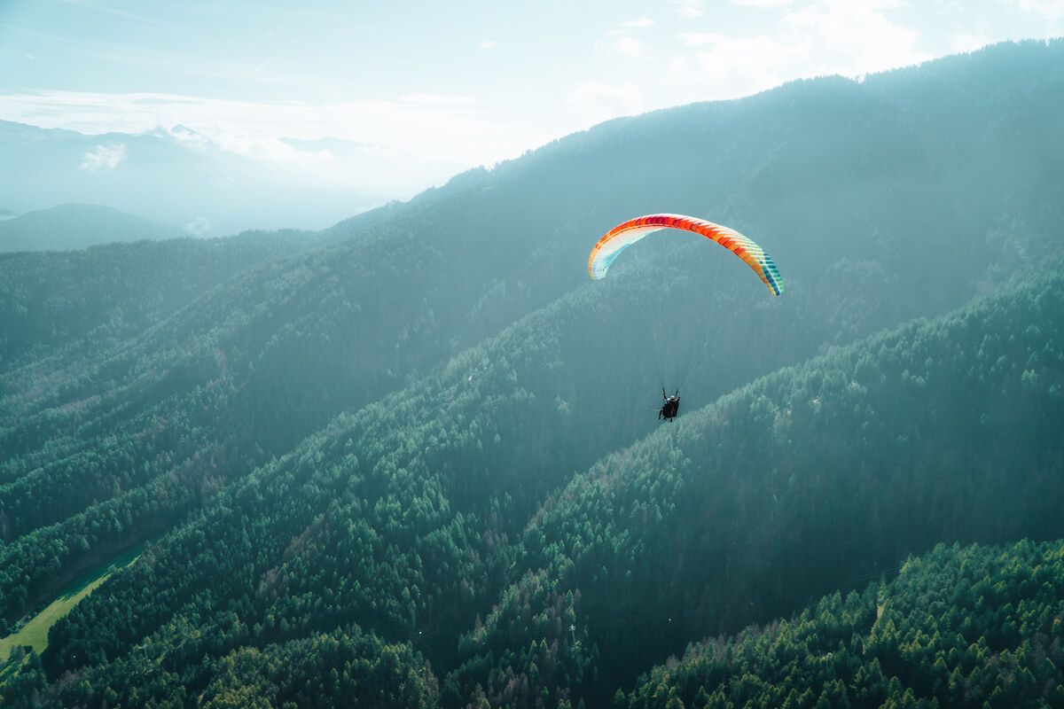 Kronfly Tandem-Gleitschirmflüge im Pustertal, Südtirol